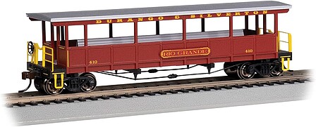 thumbnail image 2 of N Scale Aru-Model Open-Sided Excursion Car Kit Sightseeing Passenger... 2 of 13