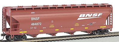 Bachmann ACF 56 Center-Flow Hopper BNSF HO Scale Model Train Freight Car #17505