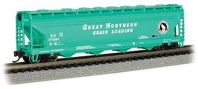 Bachmann ACF 56' 4-Bay Center Flow Hopper Great Northern 171304 HO Scale Model Train Freight Car #17561