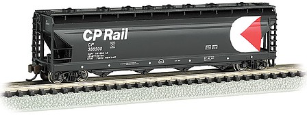 Bachmann ACF 56 4-Bay Center-Flow Hopper CP RAIL #892056 N Scale Model Train Freight Car #17565