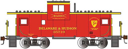 Bachmann 36 Wide-Vision Caboose Delaware & Hudson #35719 HO Scale Model Train Freight Car #17708