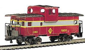Bachmann 36' Wide Vision Caboose Erie Lackawanna HO Scale Model Train Freight Car #17728 Bachmann 36' Wide Vision Caboose Erie Lackawanna HO Scale Model Train Freight Car #17728