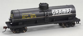 Bachmann 40 Single Dome Tank Gramps HO Scale Model Train Freight Car #17832