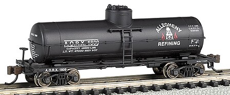 Bachmann 10K Gallon Dome Tank Car Allegheny Refining N Scale Model Train Freight Car #17861