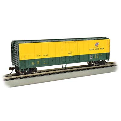 Bachmann 50 Steel Reefer Chicago & North Western HO Scale Model Train Freight Car #17905