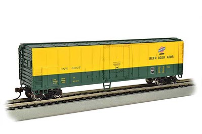 Bachmann ACF 50 Steel Reefer Chicago & Northwestern N Scale Model Train Freight Car #17958