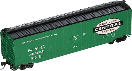 Bachmann 50 Plug Door Boxcar New York Central HO Scale Model Train Freight Car #18020