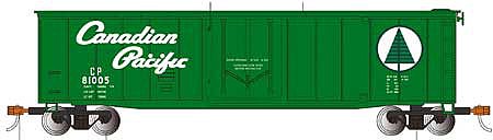 Bachmann 50 Plug-Door Boxcar Canadian Pacific HO Scale Model Train Freight Car #18034