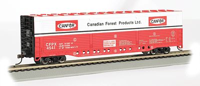 Bachmann Evans All Door Box Canadian Forest #4541 HO Scale Model Train Freight Car #18141
