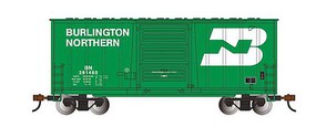 Bachmann Hi-Cube Boxcar with sliding door Burlington Northern HO Scale Model Train Freight Car #18203