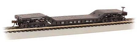 Bachmann 52 Depressed-Center Flatcar New York Central #498991 HO Scale Model Train Freight Car #18341