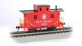 Bachmann Old-Time Bobber Caboose Southern #209 HO Scale Model Train Freight Car #18408