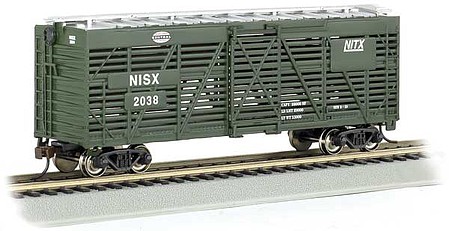 Bachmann 40 Stock New York Central #2038 HO Scale Model Train Freight Car #18517