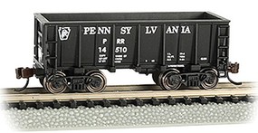 Bachmann Ore Car Pennsylvania RR (Black) N Scale Model Train Freight Car #18655