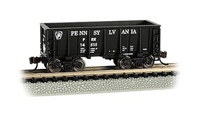 Bachmann Ore Car Pennsylvania #14515 (Black) N Scale Model Train Freight Car #18657