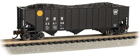 Bachmann BS 3-Bay 100-Ton Open Hopper Pennsylvania RR #226138 N Scale Model Train Freight Car #18753