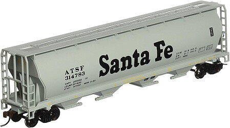 Bachmann Smooth-Side Canadian Grain Hopper SF #314783 HO Scale Model Train Freight Car #19102