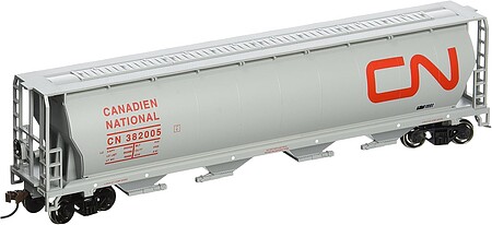 Bachmann Cylindrical Grain Hopper Canadian National HO Scale Model Train Freight Car #19113