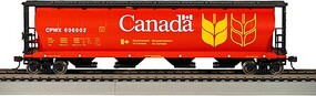 Bachmann Grain Hopper Canada Grain HO Scale Model Train Freight Car #19131