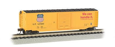 Bachmann 50 Sliding Door Box Union Pacific N Scale Model Train Freight Car #19455