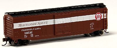 Bachmann 50 Sliding Door PRR Merchandise Service N Scale Model Train Freight Car #19457