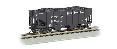 Bachmann 5T 2B Hopper w/Coal Nickel Plate Road HO Scale Model Train Freight Car #19511
