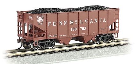 Bachmann USRA 55-Ton Outside-Braced Hopper Pennsylvania #150703 HO Scale Model Train Freight Car #19512