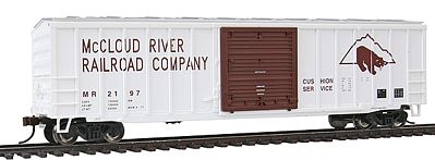 Bachmann ACF 506 Sliding-Door Boxcar McCloud River RR Co HO Scale Model Train Freight Car #19602