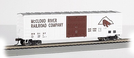 Bachmann ACF 506 Sliding-Door Boxcar McCloud River RR Co HO Scale Model Train Freight Car #19602