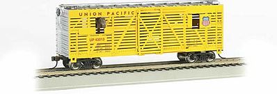 Bachmann Animated Stockcar Union Pacific HO Scale Model Train Freight Car #19701