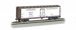 Bachmann 40 Wood Reefer Merchants Despatch MDT HO Scale Model Train Freight Car #19853