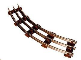 Bachmann Golden Memories(R) O-27 Track Pack Curved pkg(8) O Scale Model Train Track #201 Bachmann Golden Memories(R) O-27 Track Pack Curved pkg(8) O Scale Model Train Track #201