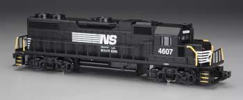 Bachmann EMD GP38 - Conventional 3-Rail Norfolk Southern O Scale Model Train Diesel Locomotive #21210