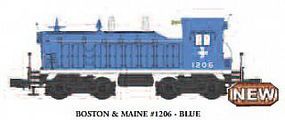 Bachmann NW-2 Diesel Boston & Maine #1206 with sound O Scale Model Train Diesel Locomotive #21650