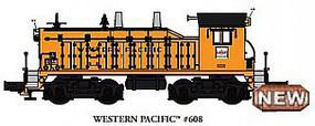 Bachmann NW-2 Diesel Western Pacific #608 with sound O Scale Model Train Diesel Locomotive #21653