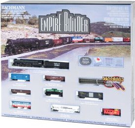 Bachmann Empire Builder Set ATSF N Scale Model Train Set #24009