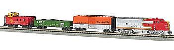 Bachmann Super Chief Set N Scale Model Train Set #24021