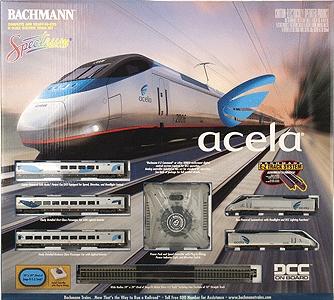 acela model train sets