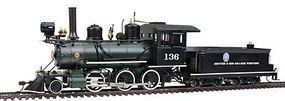 Bachmann Spectrum 2-6-0 D&RGW #136 On30 Scale Model Train Steam Locomotive #25242 Bachmann Spectrum 2-6-0 D&RGW #136 On30 Scale Model Train Steam Locomotive #25242