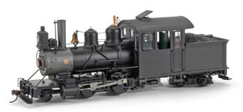 Bachmann Spectrum(R) Steam Forney (Baldwin) 2-4-4 - Powered w/DCC & Sound Painted, Unlettered - Outside Frame - On30-Scale