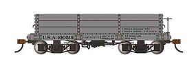 Bachmann 18' Low Side Gondola USA #100501 & #100705 (2) On30 O Scale Model Train Freight Car #26532