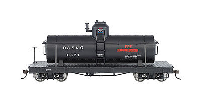 Bachmann Spec Tank-D&S #0474 Fire Suppression ON30 O Scale Model Train Freight Car #27122
