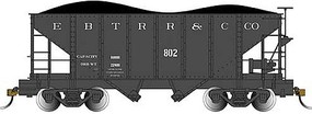 Bachmann 2-Bay Steel Hopper East Broad Top #802 & #805 On30 Model Train Freight Car #27901