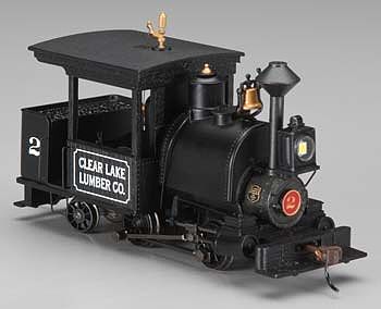 Bachmann Porter 0-4-2 Clear Lake Lumber Co. #2 On30 Scale Model Trian Steam Locomotive #28205