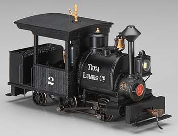 Bachmann Porter 0-4-2 w/DCC Tioga Lumber Co. #2 On30 Scale Model Trian Steam Locomotive #28259