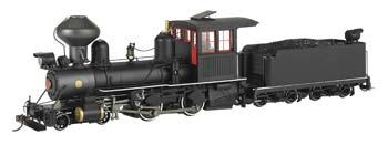 Bachmann 4-4-0 American, Wood Cab Painted, Unlettered On30 Scale Model Train Steam Locomotive #28322