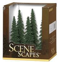 Bachmann Spruce Trees 5-6 (6) Model Railroad Scenery #32004