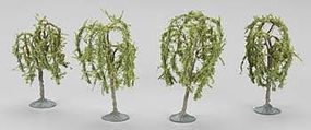 Bachmann 2.25-2.5 Inch Willow Trees (3) N Scale Model Railroad Scenery #32114