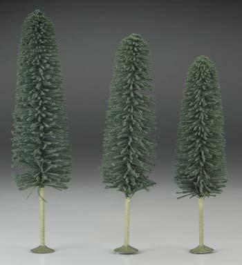 Bachmann 8-10 Inch Cedar Trees (3) O Scale Model Railroad Scenery #32205