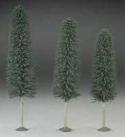Bachmann 8-10 Inch Cedar Trees (3) O Scale Model Railroad Scenery #32205